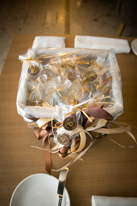 Promotional Chocolate Bar in Bag with ribbon, 3g