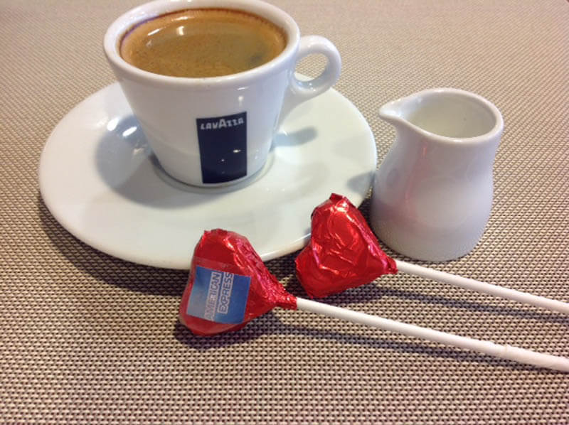 Bank Marketing - 10g Chocolate - marzipan heart on a stick in red foil